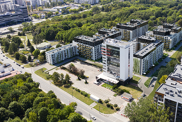 Okam planuje przy ul. Redutowej 9 w Warszawie osiedle na 700 mieszkań.