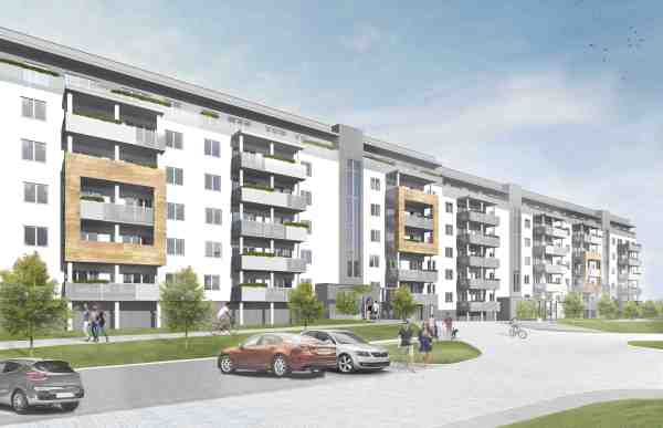 Osiedle Europejskie w Gorzowie powiększy się o ponad 200 mieszkań. Osiedle Europejskie w Gorzowie powiększy się o ponad 200 mieszkań.