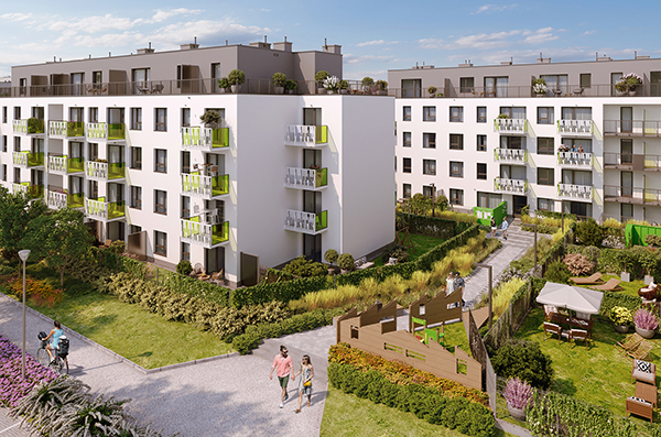 siedle Komedy powstaje na Jagodnie we Wrocławiu.