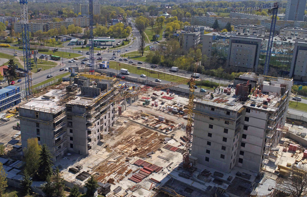 Osiedle Nowych Kosmonaut&oacute;w buduje Monday Development, sp&oacute;łka jest częścią grupy Unidevelopment 