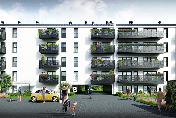 Osiedle Witaj powstaje w poznańskiej dzielnicy Naramowice.