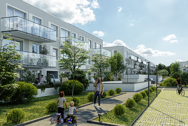 Na Osiedlu nad Widawą powstanie łącznie 139 mieszkań 