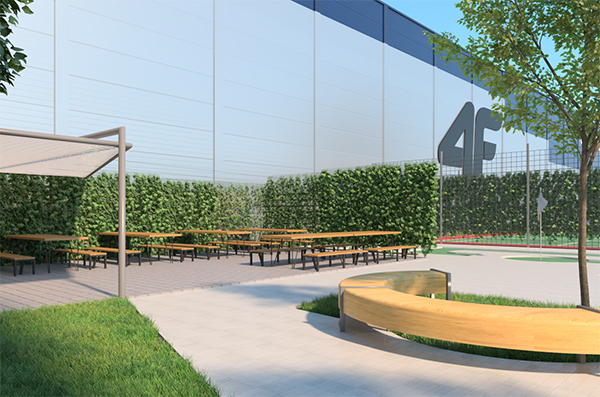 Na terenie kompleksu firmy OTCF znajdzie się m.in. strefa rekreacyjna.