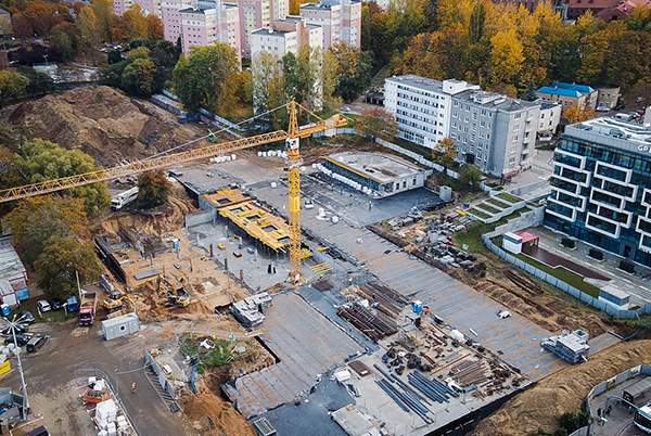 Trzeci etap budowy gdyńskiego Parku Centralnego w Gdyni.