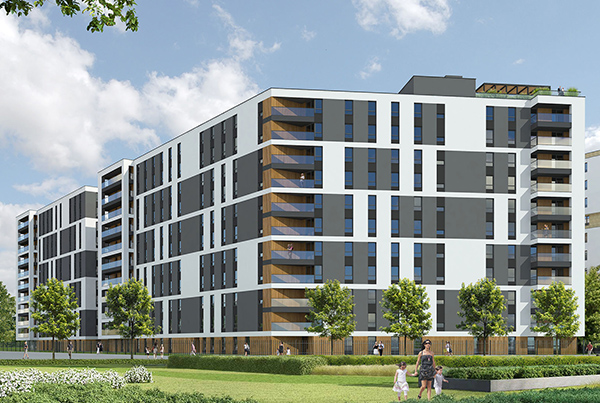 Inwestycja YIT na warszawskim Służewcu to łącznie 400 mieszkań. 