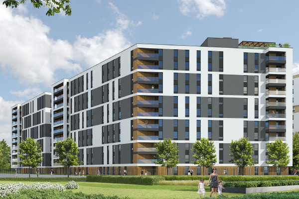 Parkur Residence powstanie na granicy Mokotowa i Ursynowa w Warszawie.