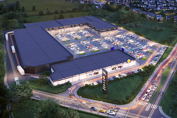 Pasaż Kępiński z pozwoleniem na budowę i podpisaną umową z Lidl