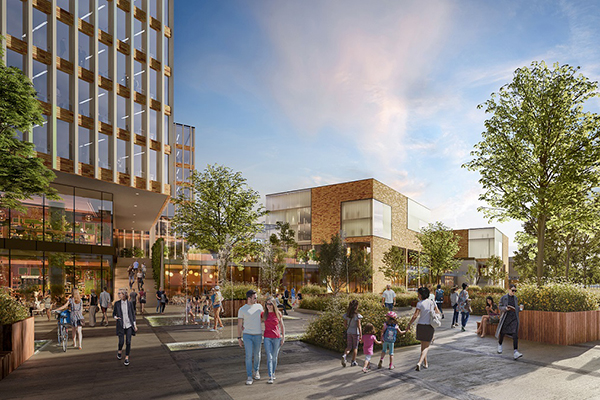 Inwestycja na Kabatach to ok. 300 mieszkań i dwie og&oacute;lnodostępne przetrzenie: Ogr&oacute;d na skarpie i Plac Kabacki.