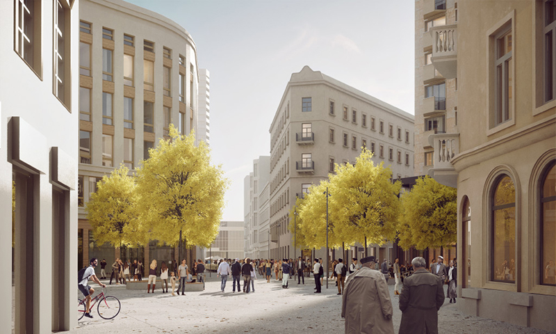 Plac Pięciu Rogów w Warszawie. Plac Pięciu Rogów w Warszawie.