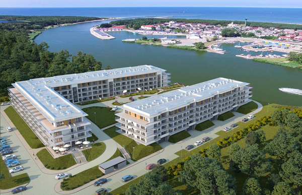 Porta Mare Marina obejmie dwa budynki apartamentowe. 