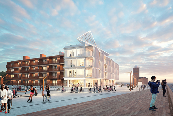 Primo Baltic - projekt APA Wojciechowski Architekci dla Sono Development ma pozwolenie na budowę.