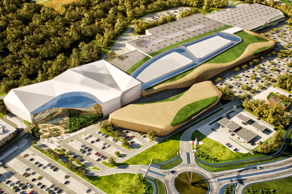 Projekt G&oacute;raszka, kt&oacute;ry powstanie pod Warszawą, to inwestycja Ceetrus Polska, zarządca obiekt&oacute;w handlowych Auchan.