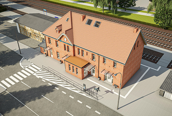 Dworzec w Pucku przejdzie modernizację. Prace zakończą się w 2023 r.