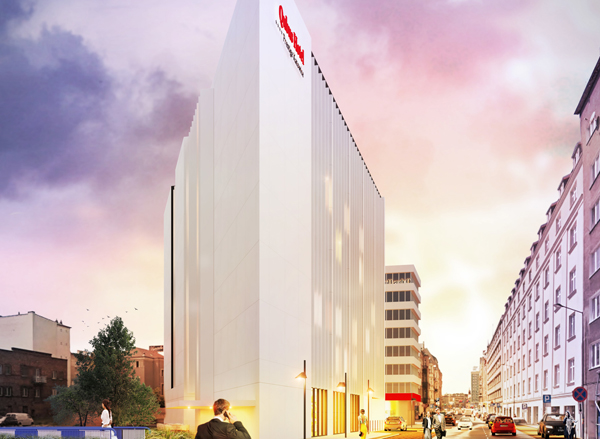 Projekt Qubus Hotel Katowice przygotowała pracownia architektonicznaCzora&Czora.