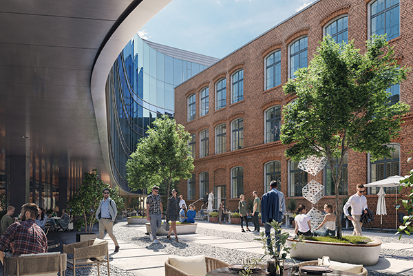 Kompleks Quorum - wielofunkcyjna inwestycja Cavatiny we Wrocławiu.