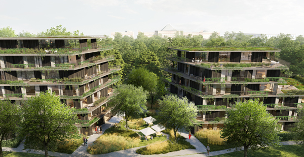 Nowa koncepcja inwestycji przy Rakowieckiej w Warszawie, projektu Vinci Immobilier Polska.