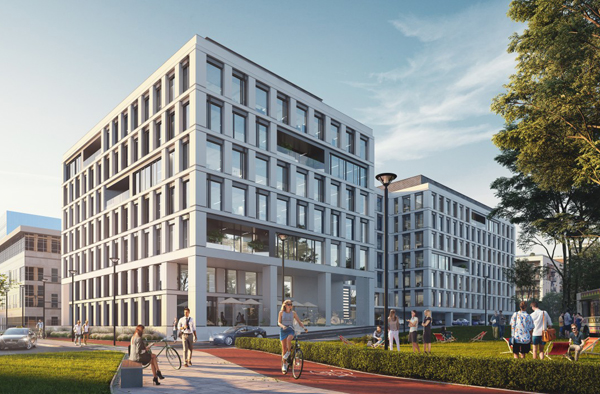 Kompleks biurowy REACT będzie będzie mieć blisko 50 tys. mkw. powierzchni.