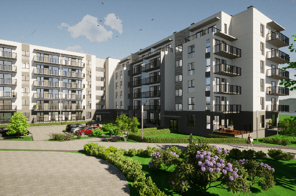 Osiedle Reduta Nowe Podolany w Poznaniu rozrośnie się o kolejny budynek. Osiedle Reduta Nowe Podolany w Poznaniu rozrośnie się o kolejny budynek.