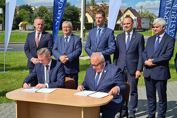 Podpisanie umowy z wykonawcą S19 Haćki - Bielsk Podlaski, fot. Budimex.