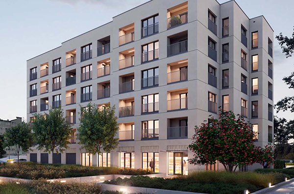 Projekt nowej inwestycji Spółdzielni Mieszkaniowej Służewiec powstał na deskach pracowni 4am Architekci. Projekt nowej inwestycji Spółdzielni Mieszkaniowej Służewiec powstał na deskach pracowni 4am Architekci.