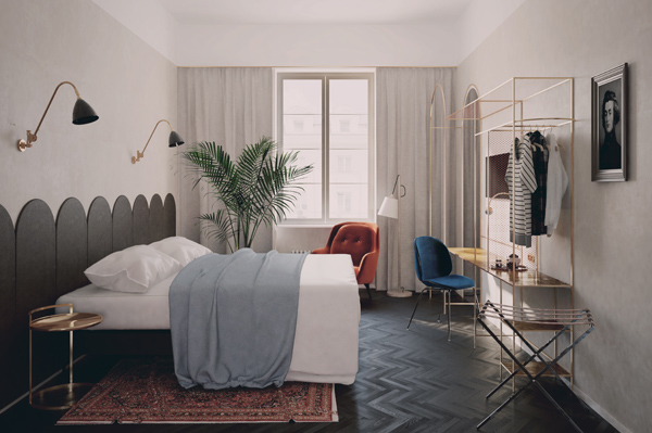 W warszawskim hotelu Sadie dominować będzie nowoczesny design.