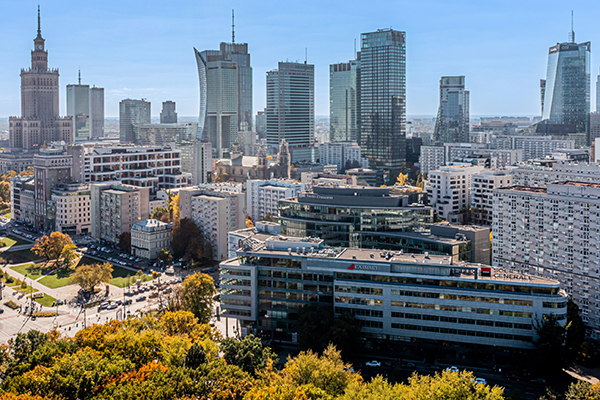 Renowacja biurowca Saski Crescent to m.in. zielone rozwiązania optymalizujące efektywność energetyczną budynku. Fot. CA Immo