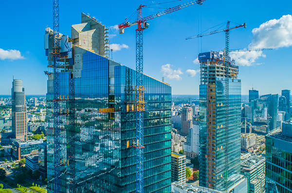 Budowa inwestycji Grupy Karimpol weszła na ostatnią prostą. Fot. Warbud.