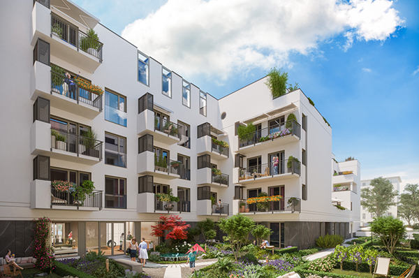 Solea - inwestycja Apsys oraz SK Management - to dwa czteropiętrowe budynki na warszawskim Mokotowie.