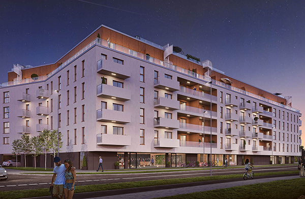 W ramach Soleil de Malta w Poznaniu powstanie 318 mieszkań.