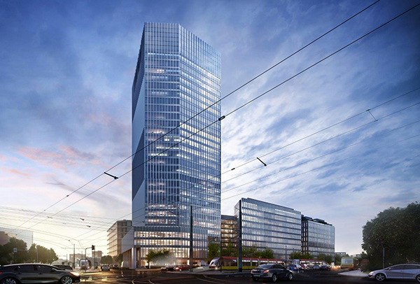 Biurowy kommpleks Spark otzrymał Złoty Kompas - wyr&oacute;żnienie serwisu Kompas Inwestycji dla projekt&oacute;w ekologicznych.