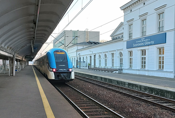 PKP PLK planuje m.in. przebudowę peronów na stacji Sosnowiec Główny. Fot. PKP PLK