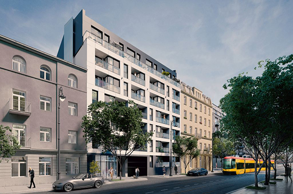 Kamienica przy ul. Stalowej 27 to drugi projekt mieszkaniowy Eiffage Immobilier Polska w Warszawie.