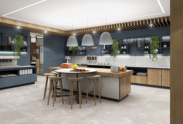 Bufet w condohotelu Staybridge Suites Warszawa.