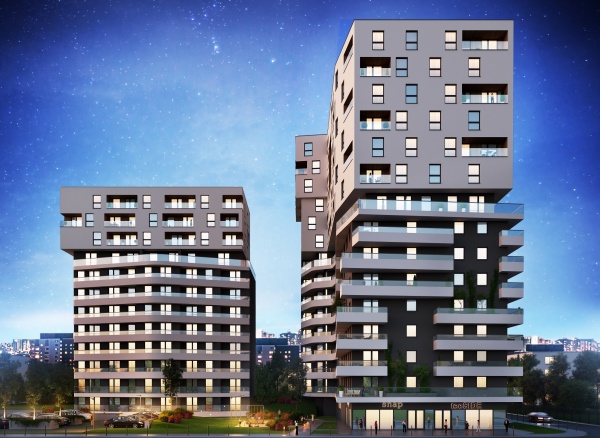 Nowe osiedle Activ Investment powstanie w Krakowie, przy ul. Stańczyka, wiz. materiały inwestora.