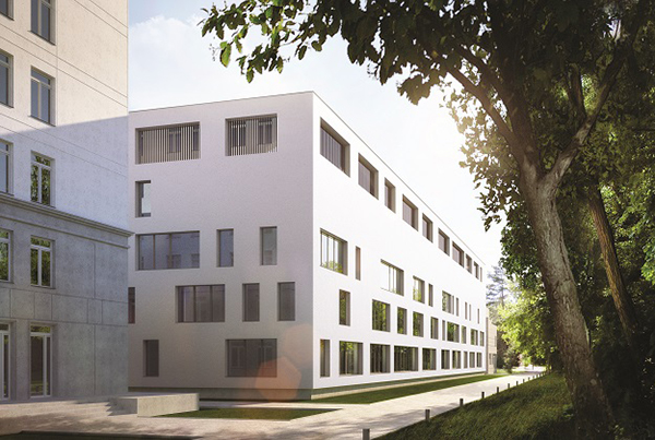 Rozbudowa Szpitala Bielańskiego to pierwszy miejski projekt realizowany w całości w technologii cyfrowego modelu 3D.