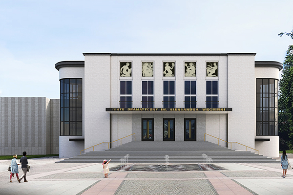 Budynek Teatru Dramatycznego im. Aleksandra Węgierki w Białymstoku przejdzie gruntowny remont.