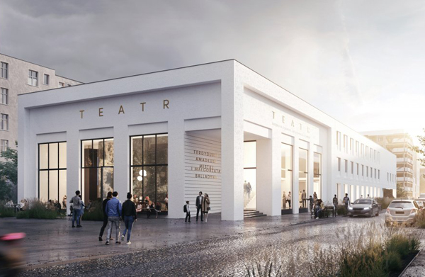 Biuro architektoniczne WXCA przygotuje projekt przebudowy Teatru Miejskiego w Gdyni.