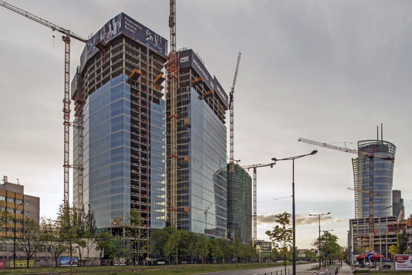 Budowa The Warsaw Hub zakończy się w I kwartale 2020 roku.