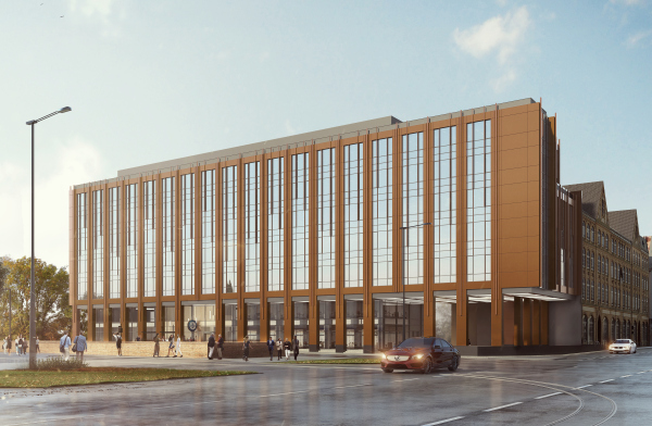 Nowy budynek PZU na Placu Dominikańskim we Wrocławiu