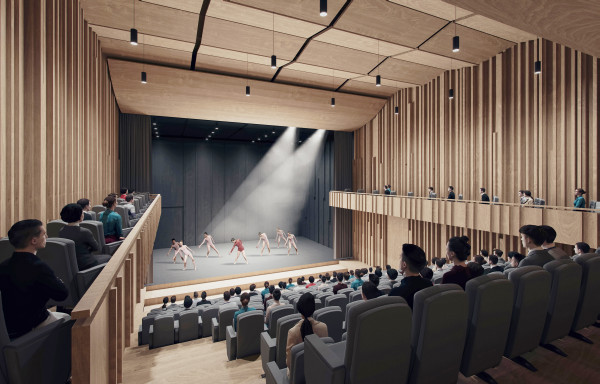 W budynku powstanie sala widowiskowa na około 330 miejsc W budynku powstanie sala widowiskowa na około 330 miejsc