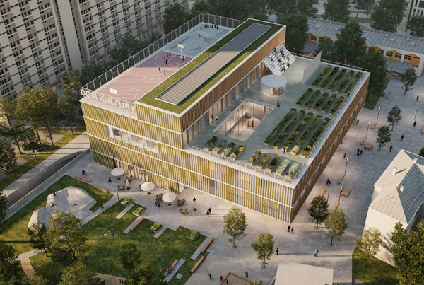 Budowa centrum kultury Twórcza Twarda w Warszawie pochłonie ok. 30 mln zł. Budowa centrum kultury Twórcza Twarda w Warszawie pochłonie ok. 30 mln zł.