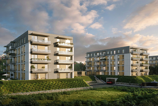 Via Flora - sz&oacute;ste osiedle Develii w Gdańsku.