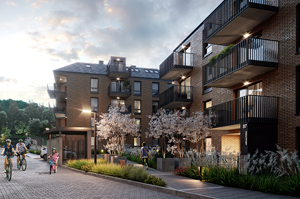  Villa Jaśkowa Dolina - pierwsza inwestycja Cordii w Gdańsku.