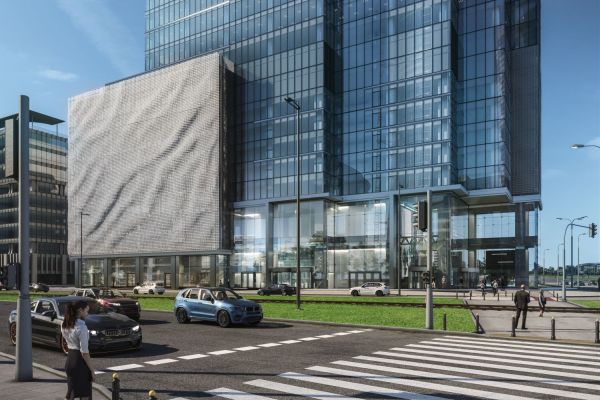 Warsaw Unit, nowy wieżowiec Ghelamco w Warszawie będzie wyposażony w kinetyczną elewację.
