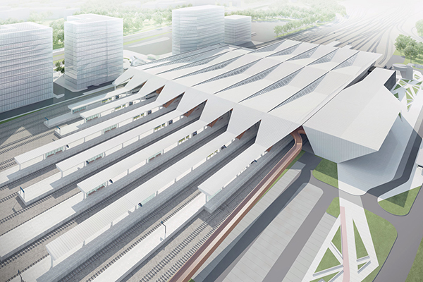 Wykonawcą modernizacji stacji Warszawa Zachodnia został Budimex.