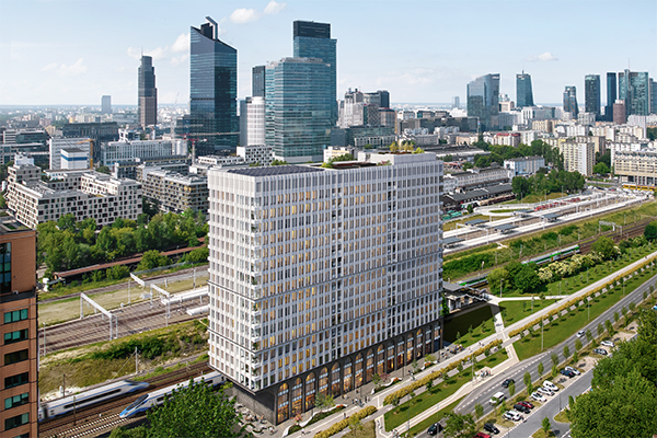Matexi Polska wybuduje w Alejach Jerozolimskich w Warszawie 17-piętrowy apartamentowiec.