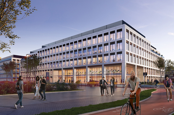 West 4 Business Hub - nowa inwestycja biurowa Echo Investment we Wrocławiu