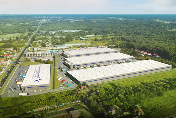 Park przemysłowo-logistyczny White Star Logistics w Nowym Koniku pod Warszawą obejmie cztery budynki liczące łącznie 76 tys. mkw.