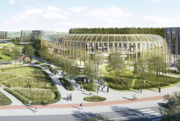 Teren inwestycji Wilan&oacute;w Park zajmie przestrzeń przeszło 7 ha. Wiz. Ceetrus