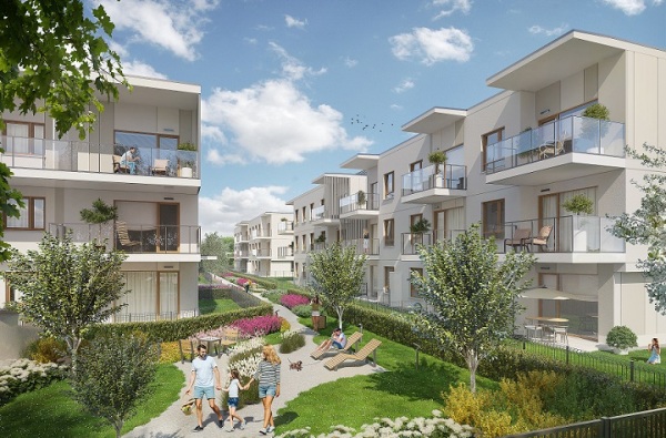 Wille Taneczna - kameralny projket mieszkaniowy Dom Development na Ursynowie w Warszawie